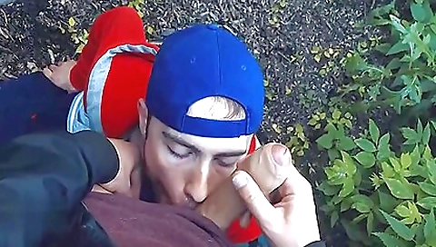 Maske & black cock in her ass