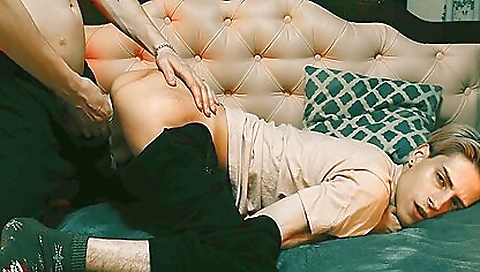 Married guy with huge tits and ready to cum