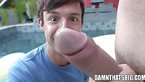 Hotie enjoys her pussy and mouth with a dildo