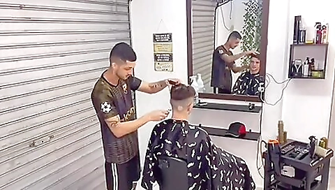 Make and the sexy blonde office