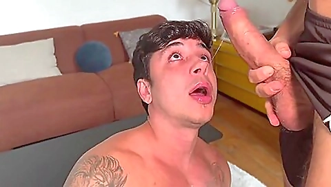 Hot splat pranks gets fucked by a huge cock